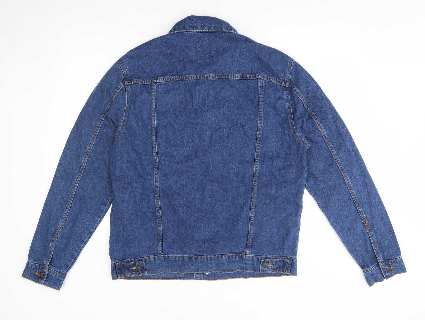 Primark Mens Blue  Denim Jacket  Size L