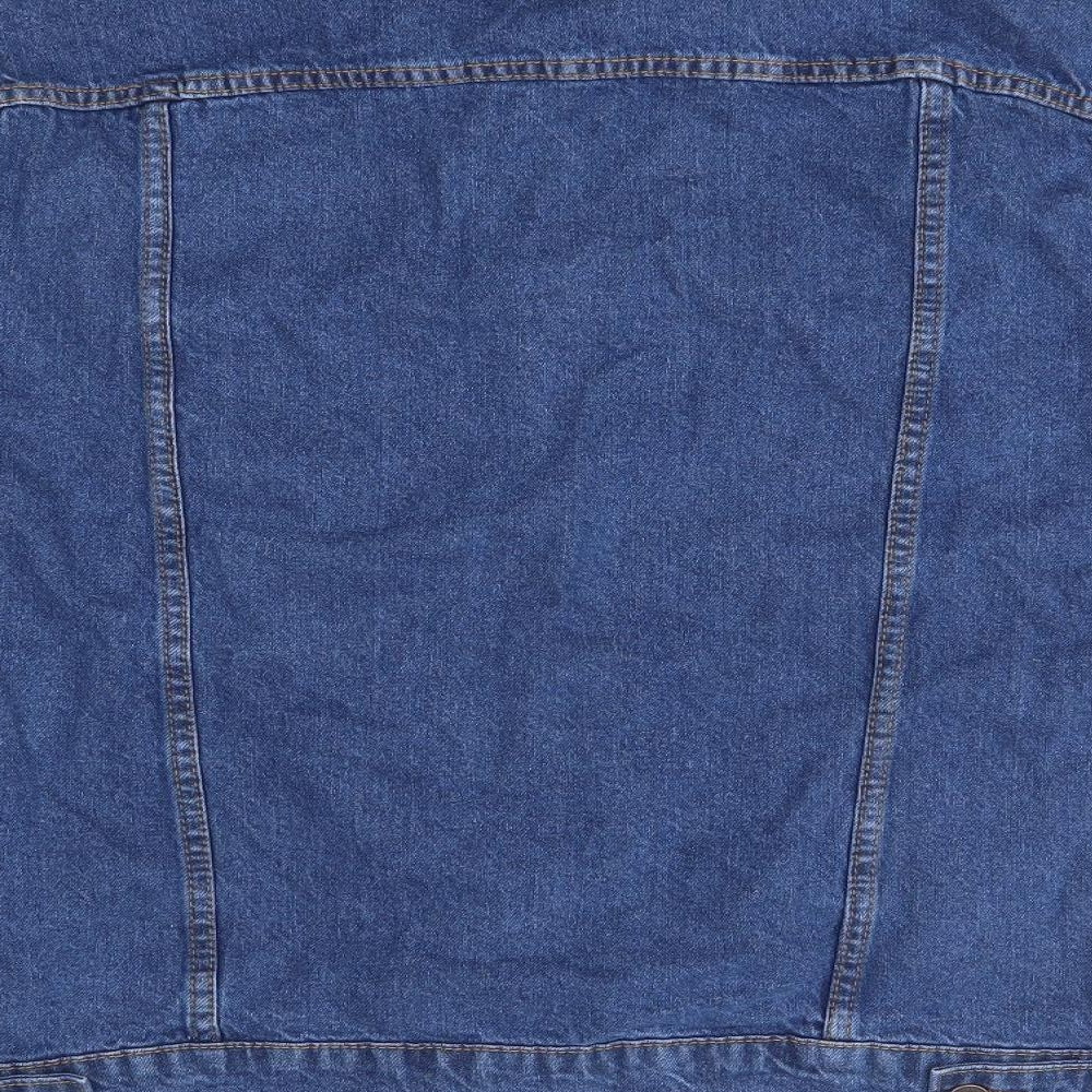 Primark Mens Blue  Denim Jacket  Size L