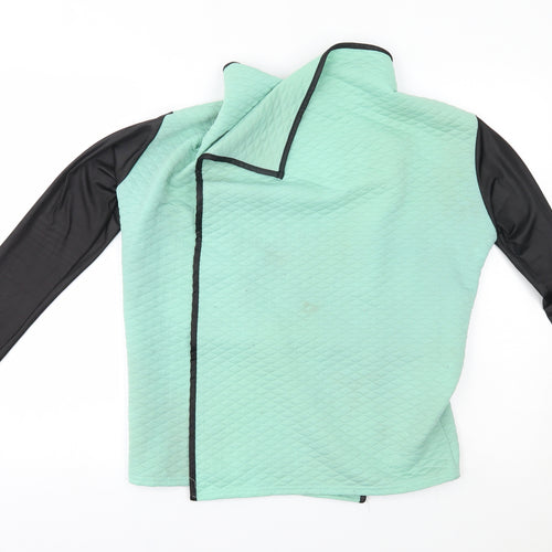 k-1 Womens Green   Cardigan Jumper Size M