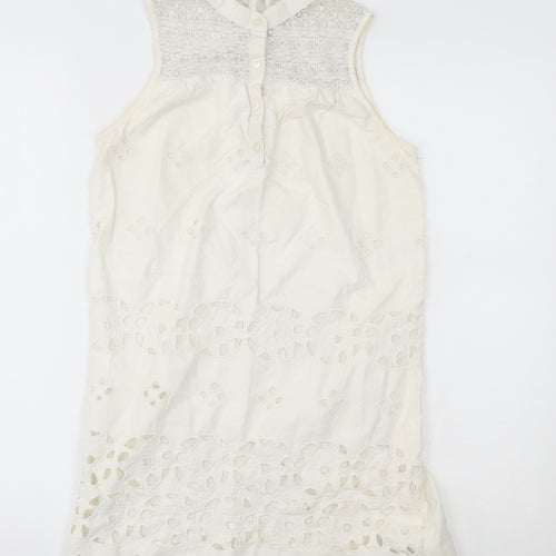 chelsea girl Womens White   Basic Blouse Size 8