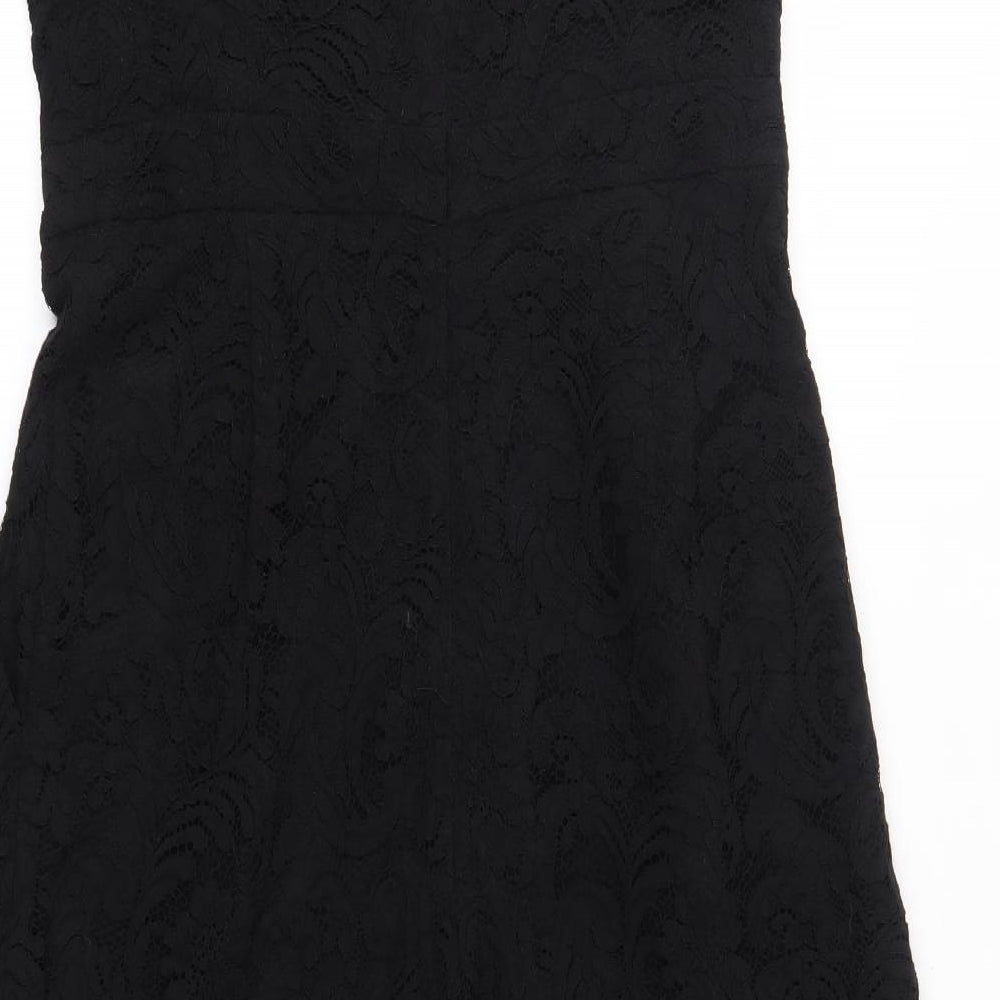 Very Womens Black   Jumpsuit One-Piece Size 14 L16 in