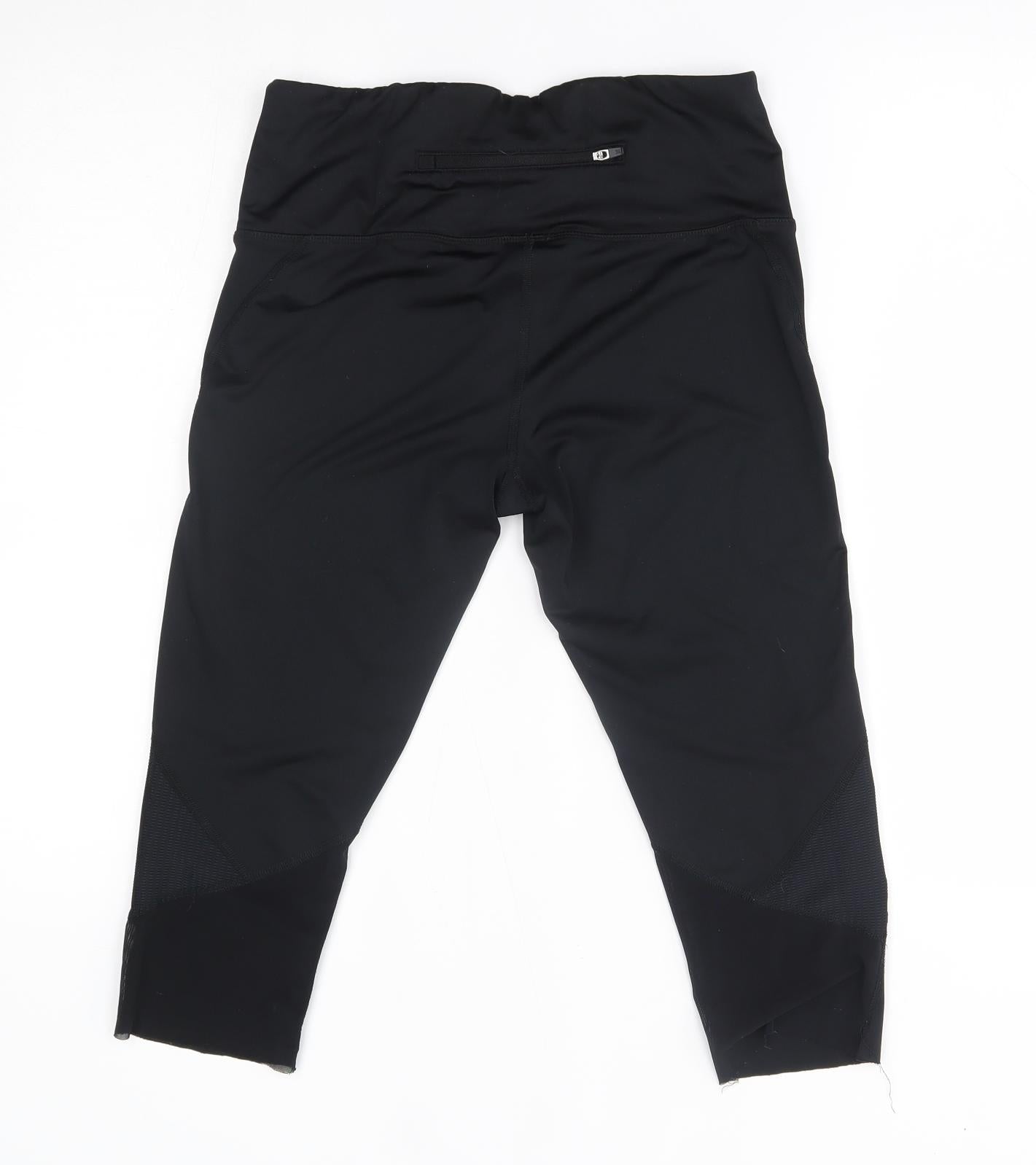 NEXT Womens Black   Sweatpants Leggings Size 12 L18 in