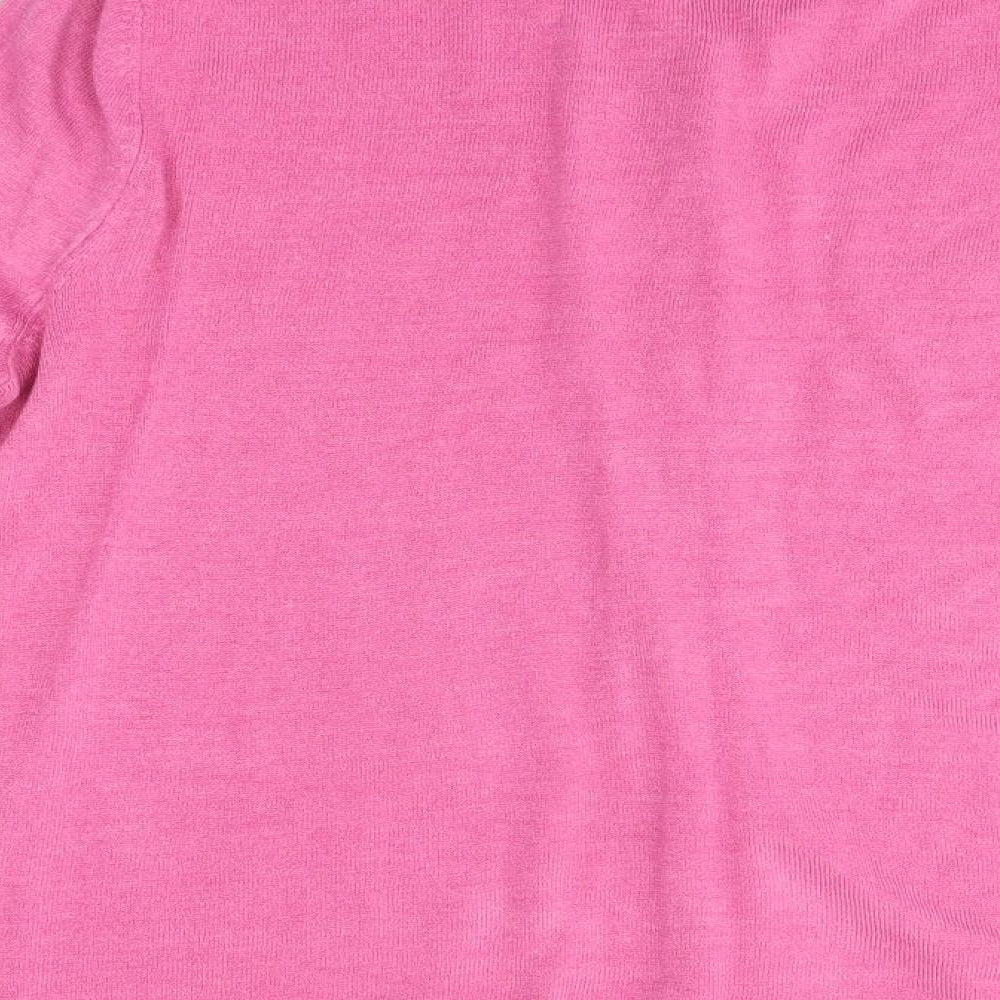 Preworn Womens Pink   Cardigan Jumper Size 12