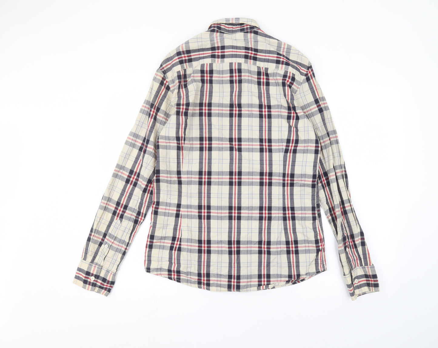 NEXT Mens Beige    Dress Shirt Size S