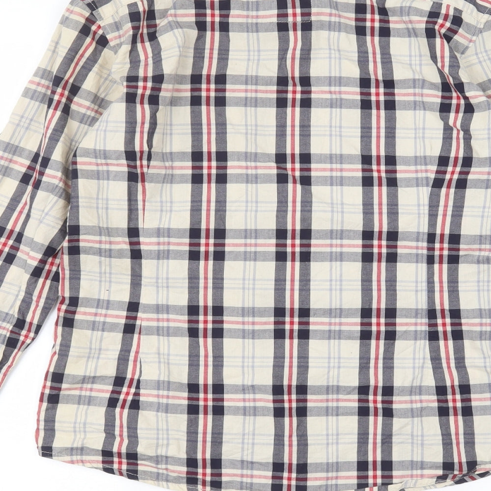 NEXT Mens Beige    Dress Shirt Size S