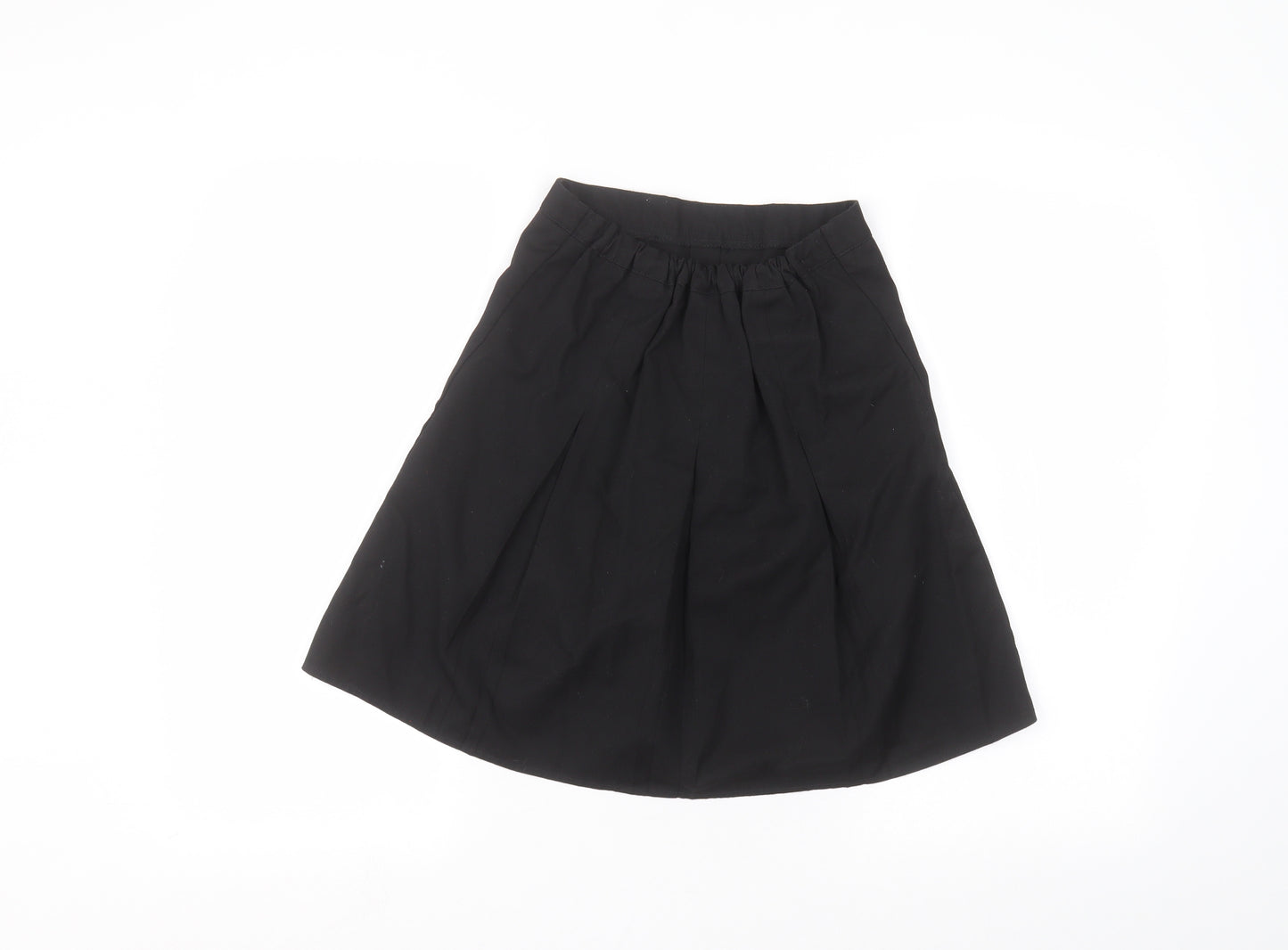 George Girls Black   A-Line Skirt Size 9-10 Years