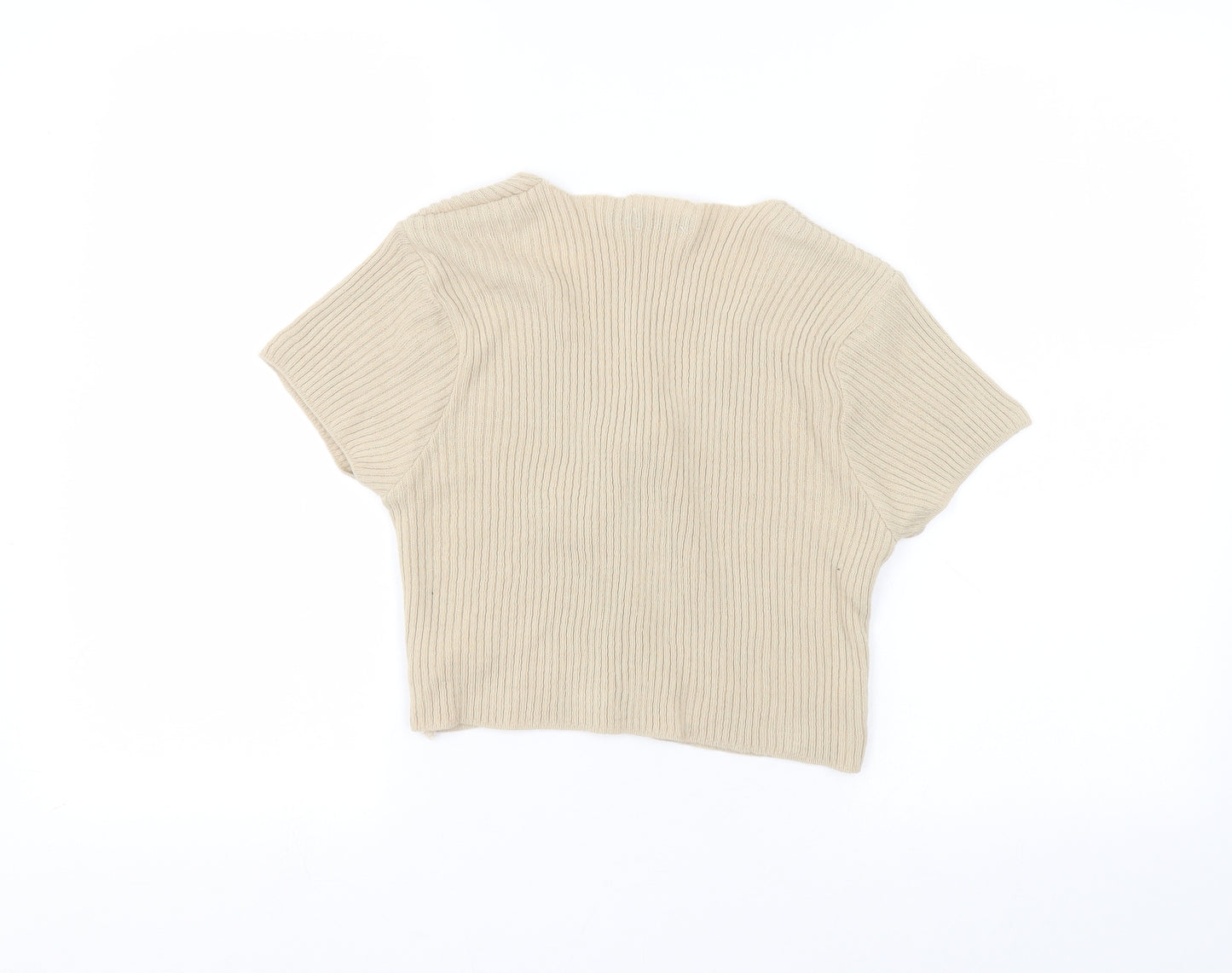 Nasty Gal Womens Beige   Cardigan Jumper Size 10