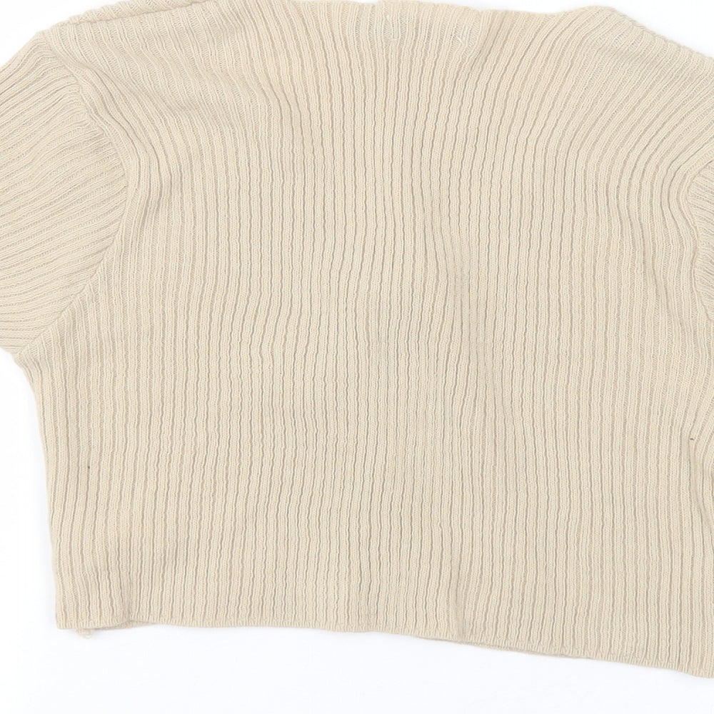 Nasty Gal Womens Beige   Cardigan Jumper Size 10