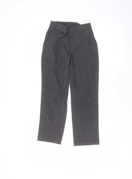 Marks and Spencer Boys Grey   Dress Pants Trousers Size 6-7 Years