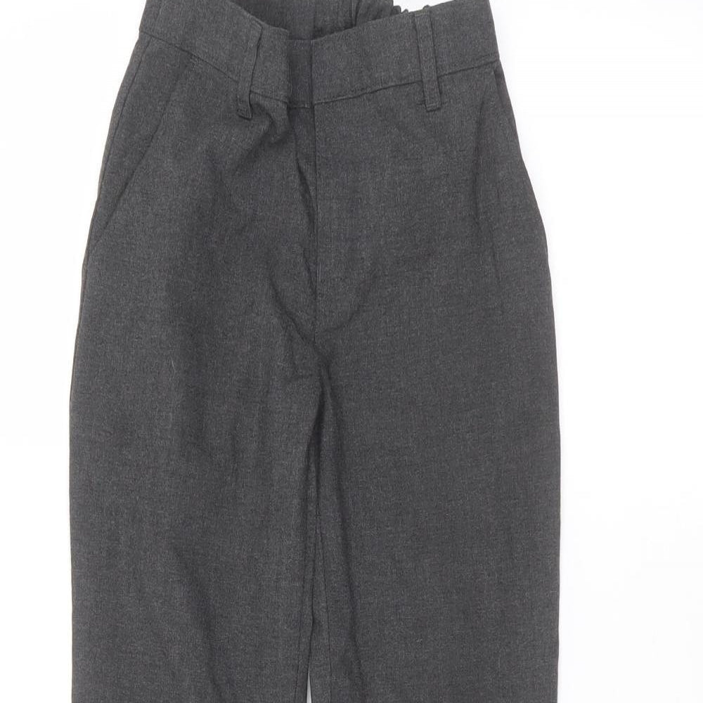 Marks and Spencer Boys Grey   Dress Pants Trousers Size 6-7 Years