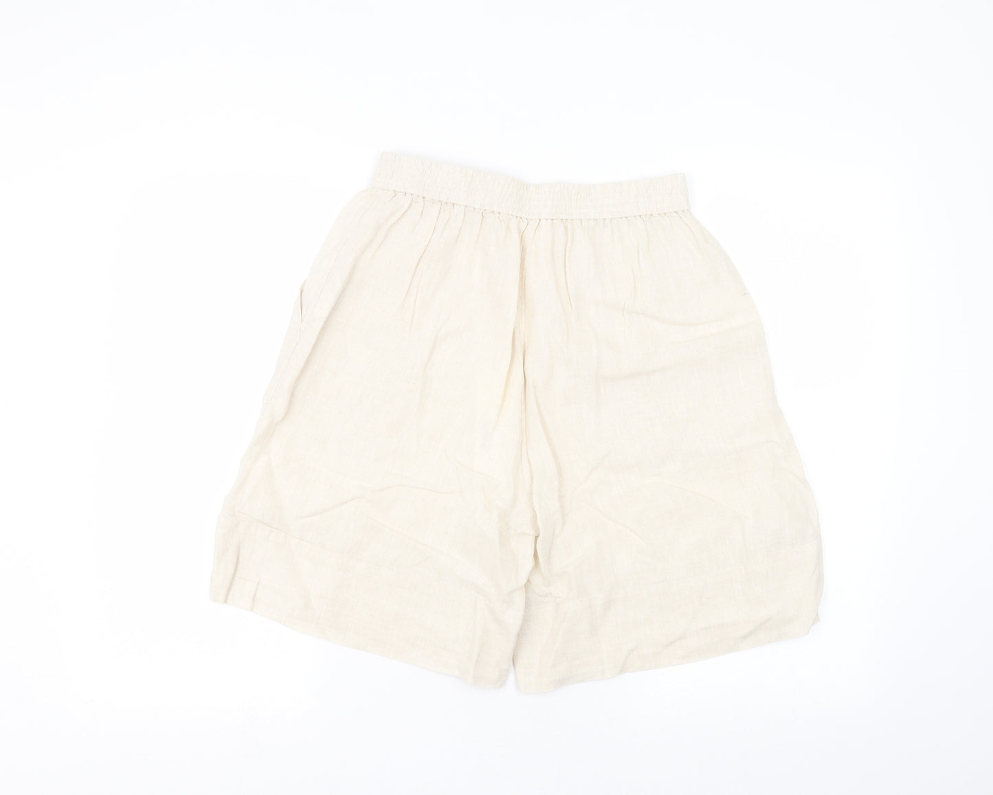 Arket Womens Beige   Bermuda Shorts Size 10