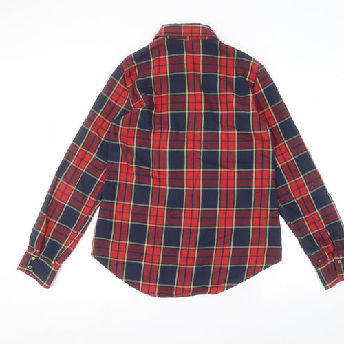Love women Womens Red   Basic Button-Up Size M