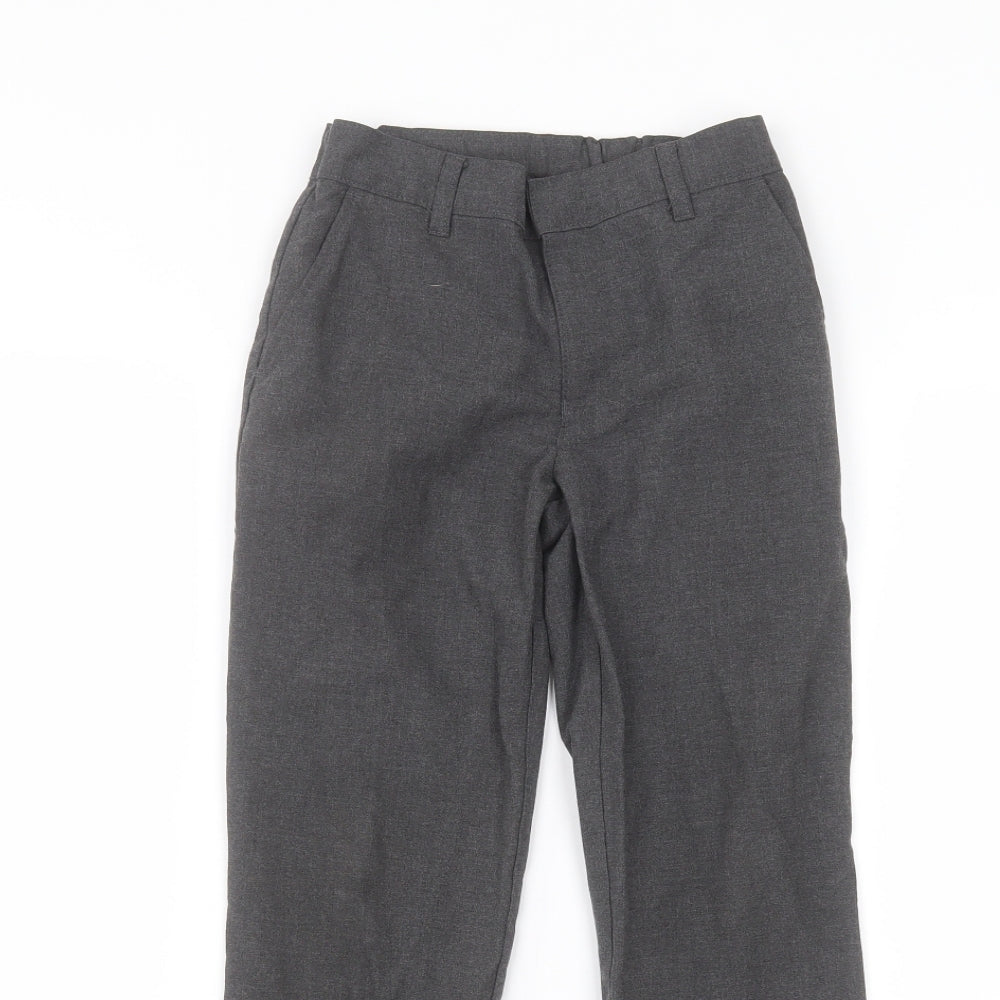 Marks and Spencer Boys Grey   Dress Pants Trousers Size 6-7 Years