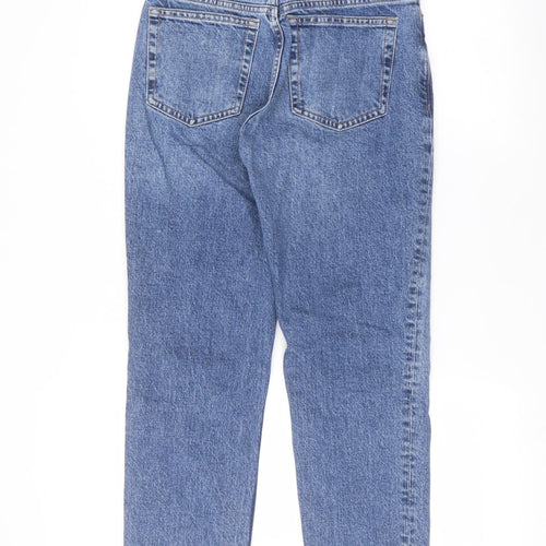 Topshop Womens Blue   Straight Jeans Size 26 in L32 in