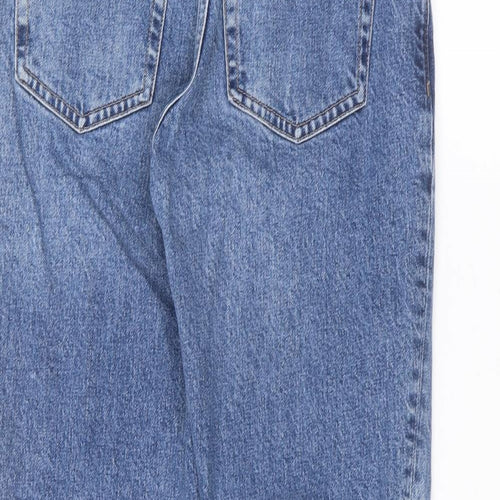 Topshop Womens Blue   Straight Jeans Size 26 in L32 in