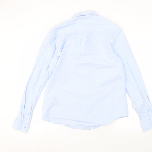 Calvin Klein Mens Blue    Dress Shirt Size M