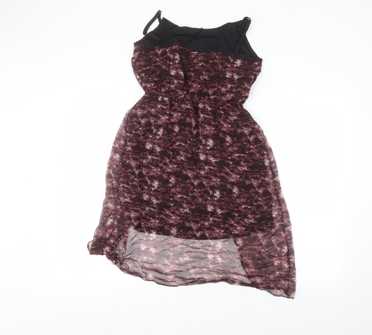 glamourous Womens Red   Basic Blouse Size 8