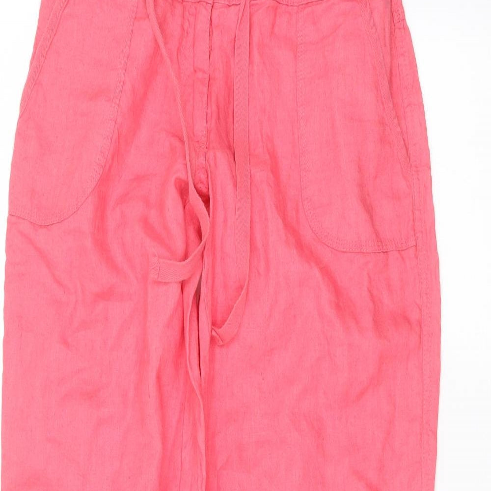 Atmosphere Womens Pink   Trousers  Size 10 L29 in