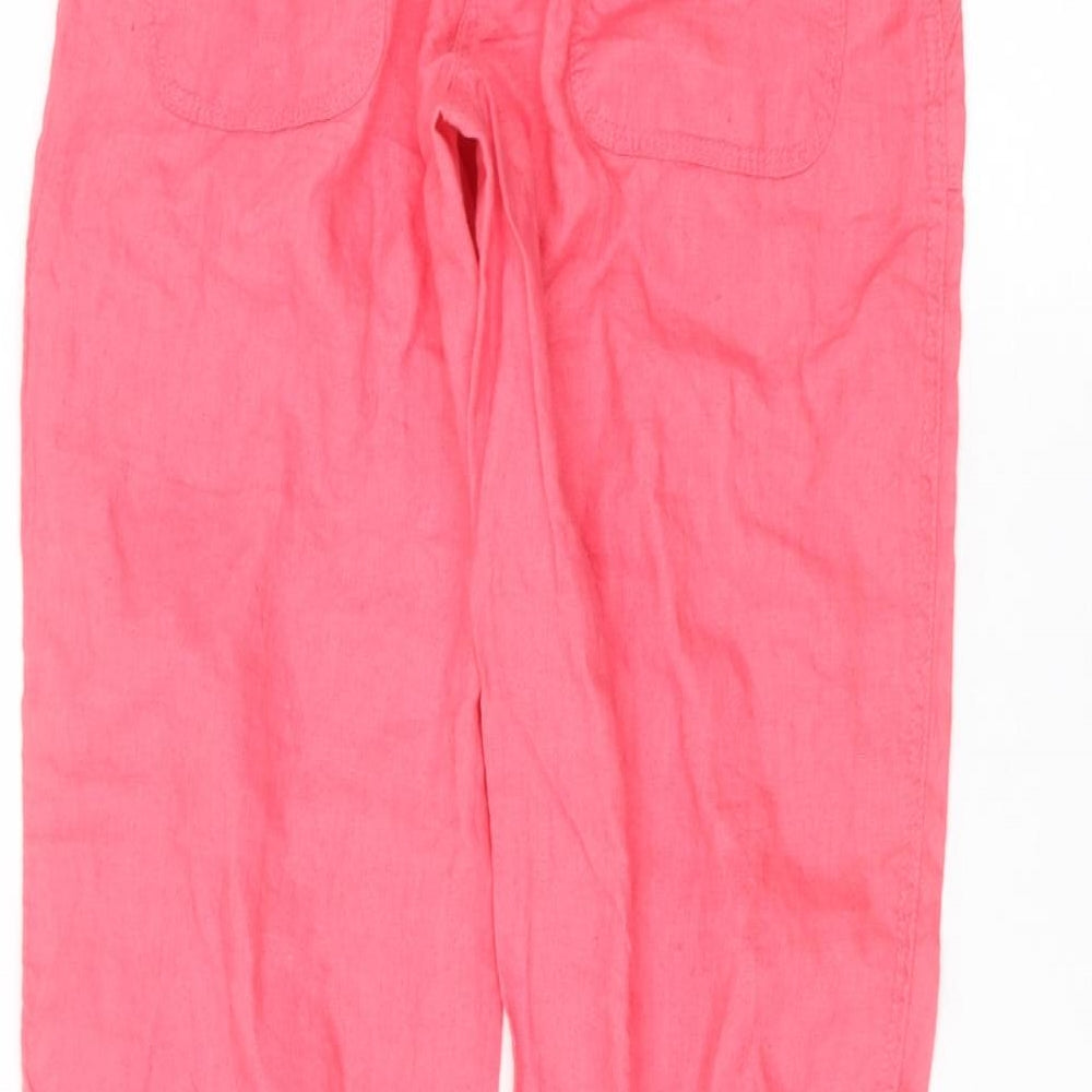 Atmosphere Womens Pink   Trousers  Size 10 L29 in