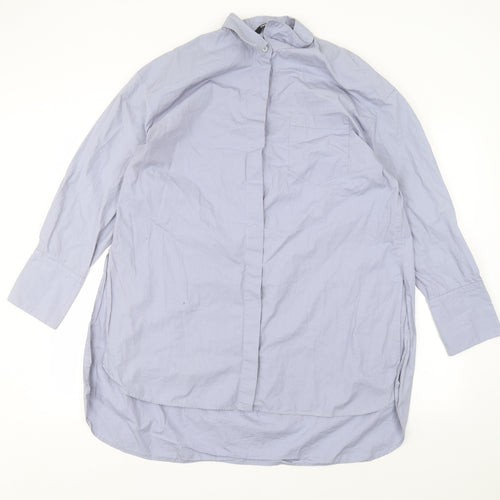 Zara Mens Blue    Dress Shirt Size M
