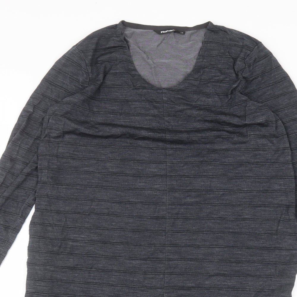 Rohan Womens Black   T-Shirt Dress  Size 12