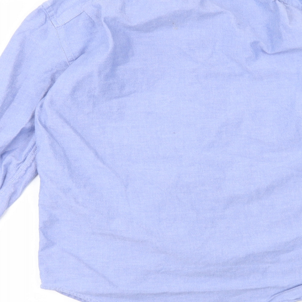 Gap Mens Blue    Dress Shirt Size XS