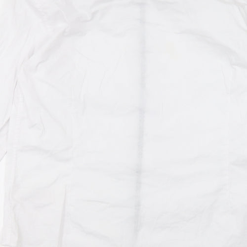 NEXT Mens White    Dress Shirt Size M