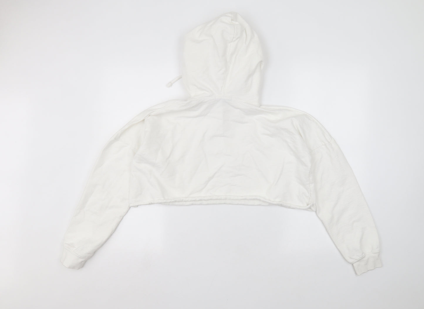 Missguided Womens White   Pullover Hoodie Size 4