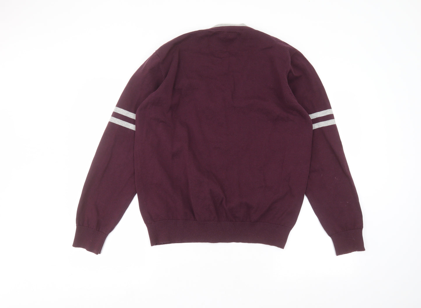 Lee Cooper Womens Red   Cardigan Jumper Size L