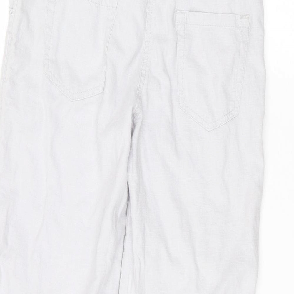 M&Co Womens Blue   Trousers  Size 8 L20 in