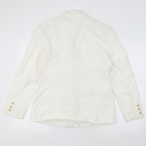Gerry Weber Womens White   Basic Button-Up Size 14