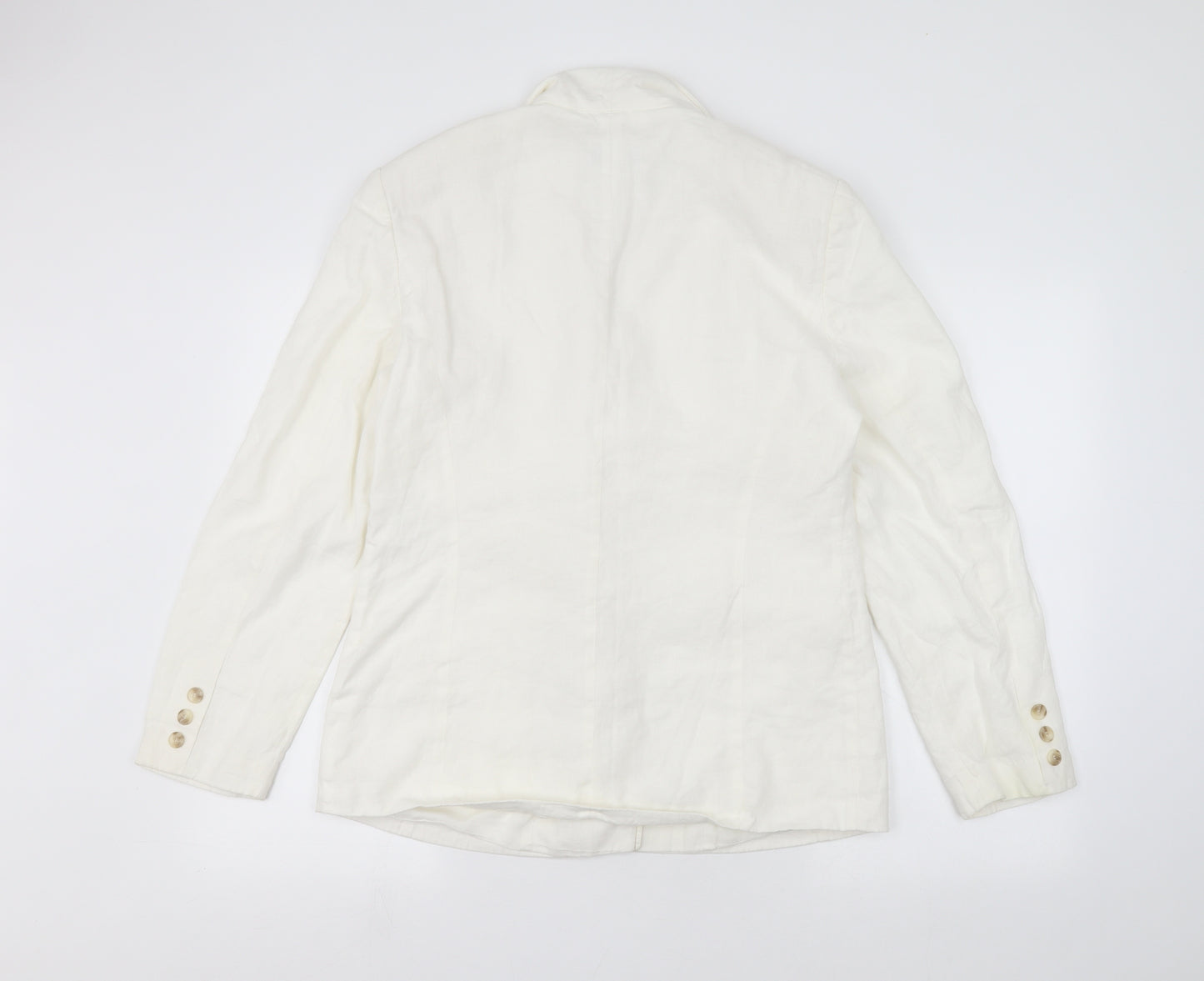 Gerry Weber Womens White   Basic Button-Up Size 14