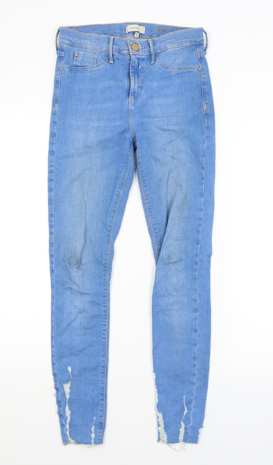 River Island Womens Blue   Skinny Jeans Size 10 L28 in