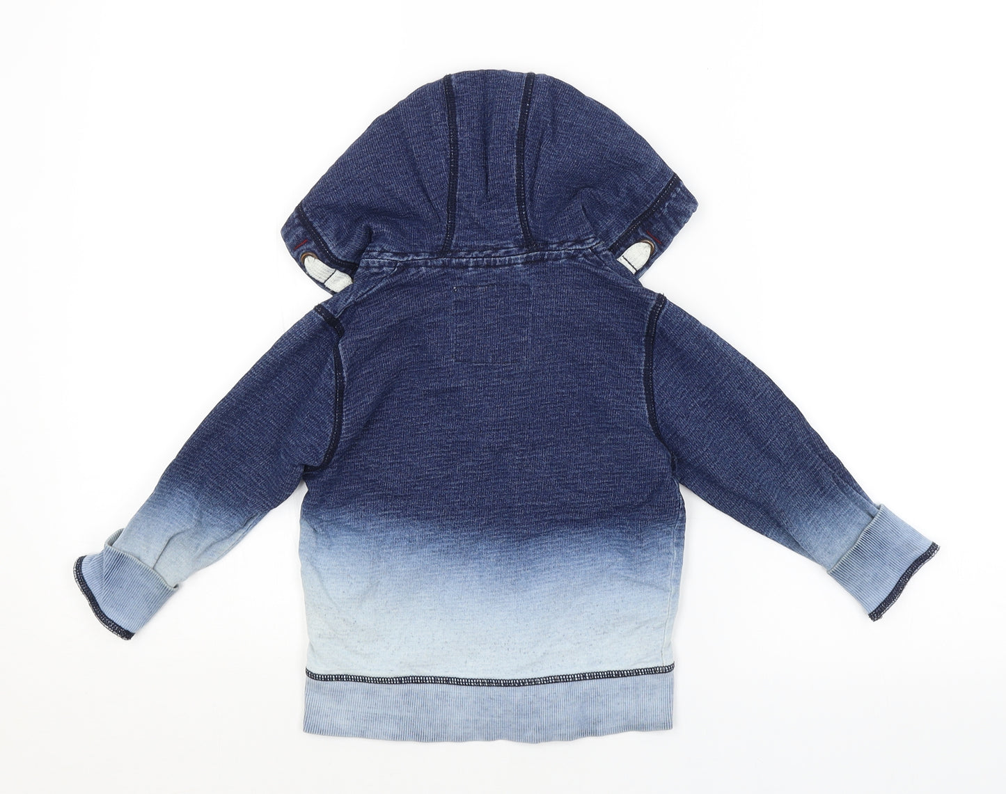 NEXT Boys Blue   Full Zip Hoodie Size 4 Years