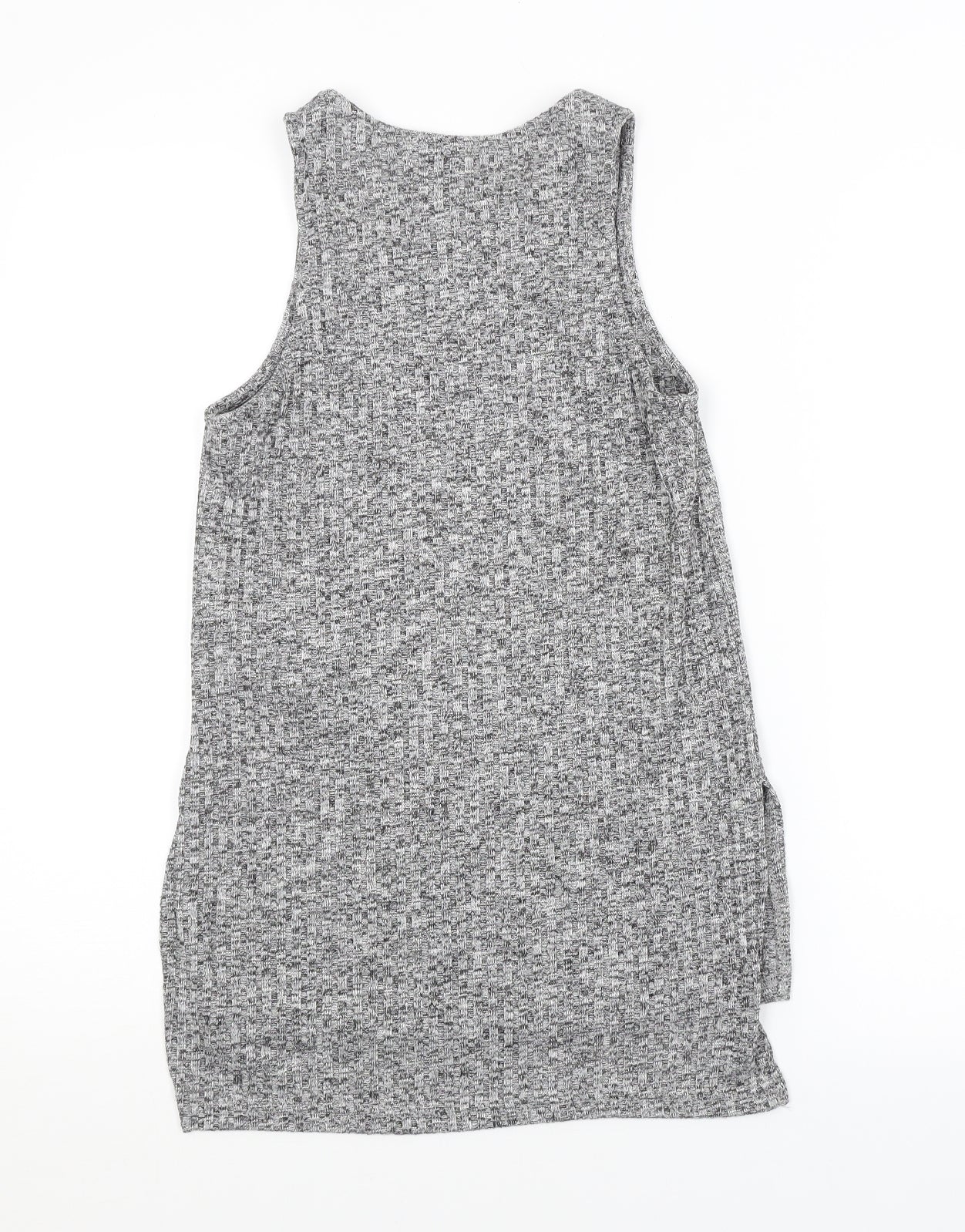 New Look Womens Grey   Basic Tank Size 8