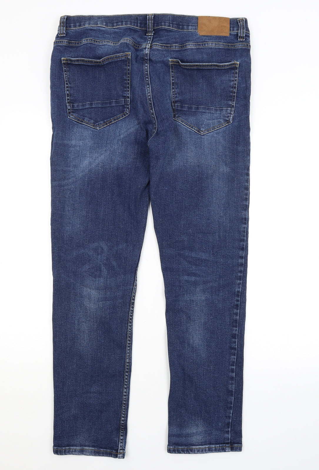 Burton Mens Blue   Straight Jeans Size 34 in L30 in