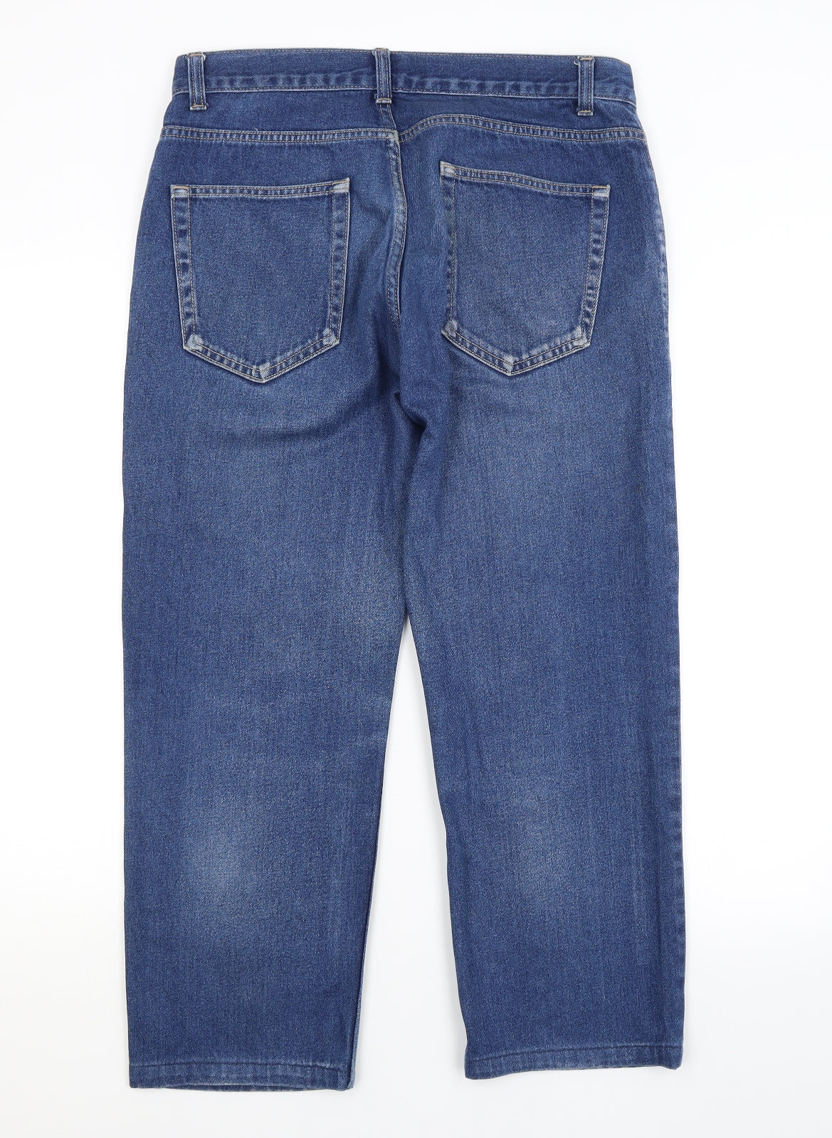 George Mens Blue   Straight Jeans Size 32 in L30 in