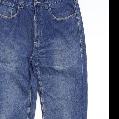 George Mens Blue   Straight Jeans Size 32 in L30 in