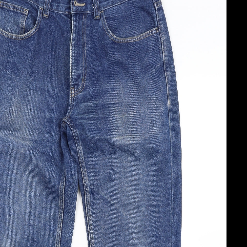 George Mens Blue   Straight Jeans Size 32 in L30 in
