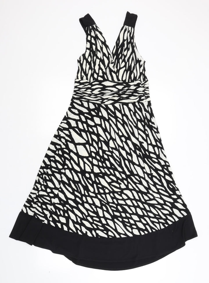 Principles Womens Multicoloured A-Line Size 10