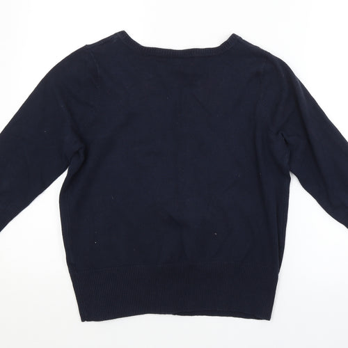 Debenhams Womens Blue   Cardigan Jumper Size 14