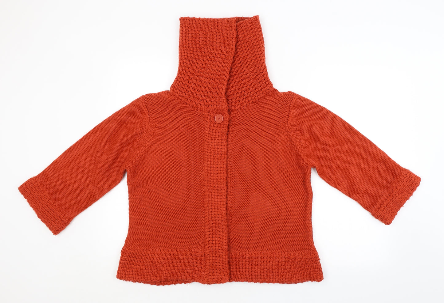 George Womens Red   Cardigan Jumper Size 16