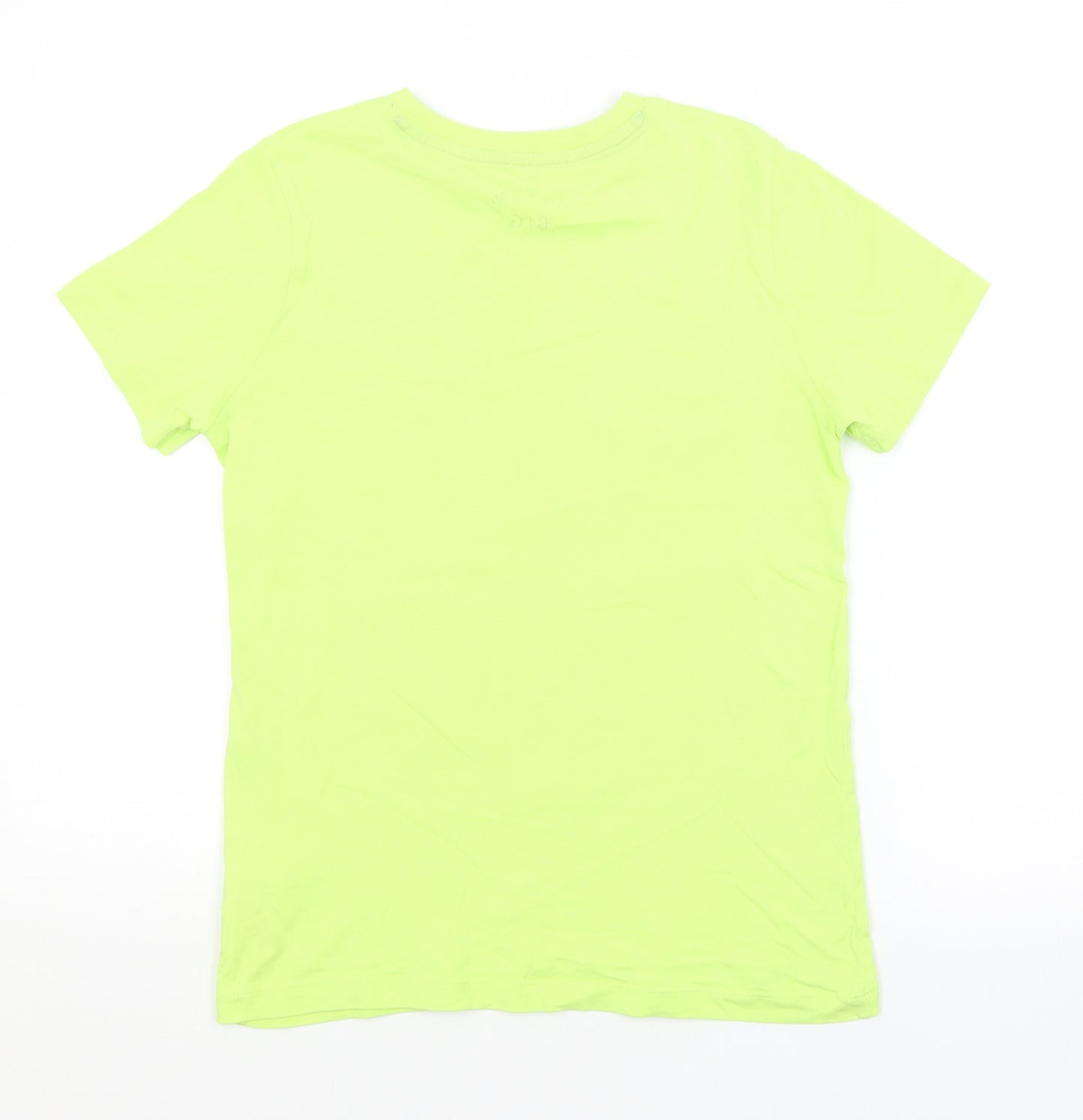 F&F Boys Green   Basic T-Shirt Size 11-12 Years