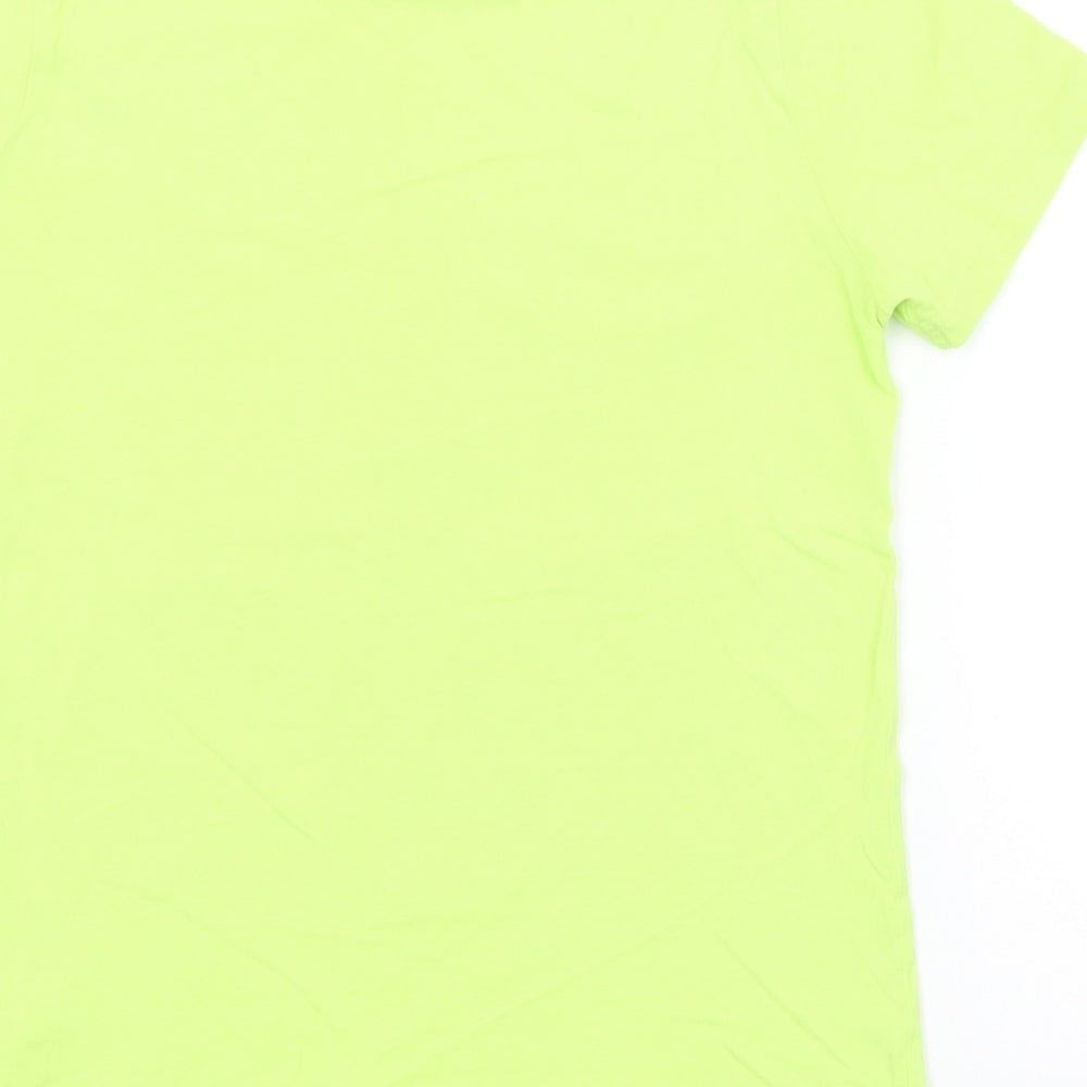 F&F Boys Green   Basic T-Shirt Size 11-12 Years