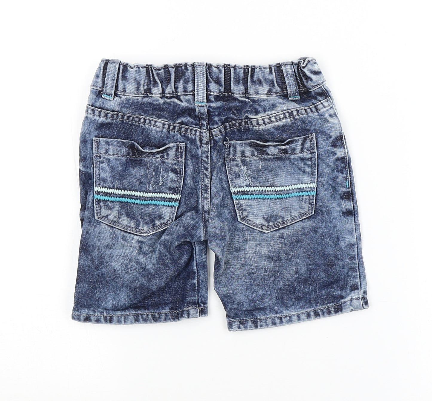 F&F Boys Blue   Cargo Shorts Size 3-4 Years