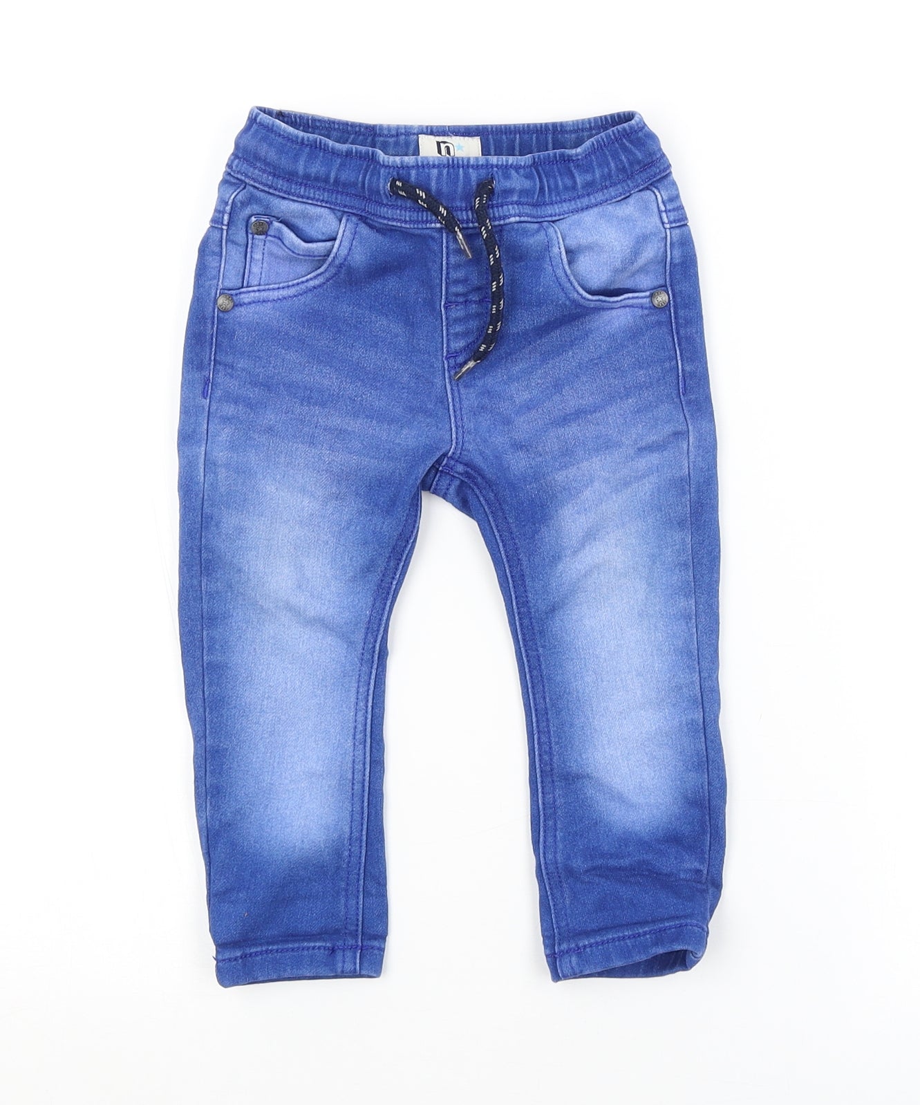 NEXT Baby Blue   Jogger Jeans Size 9-12 Months