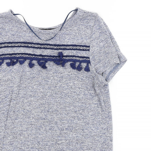 Atmosphere Womens Blue   Basic T-Shirt Size 8