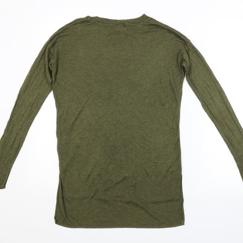 H&M Womens Green   Pullover Jumper Size S