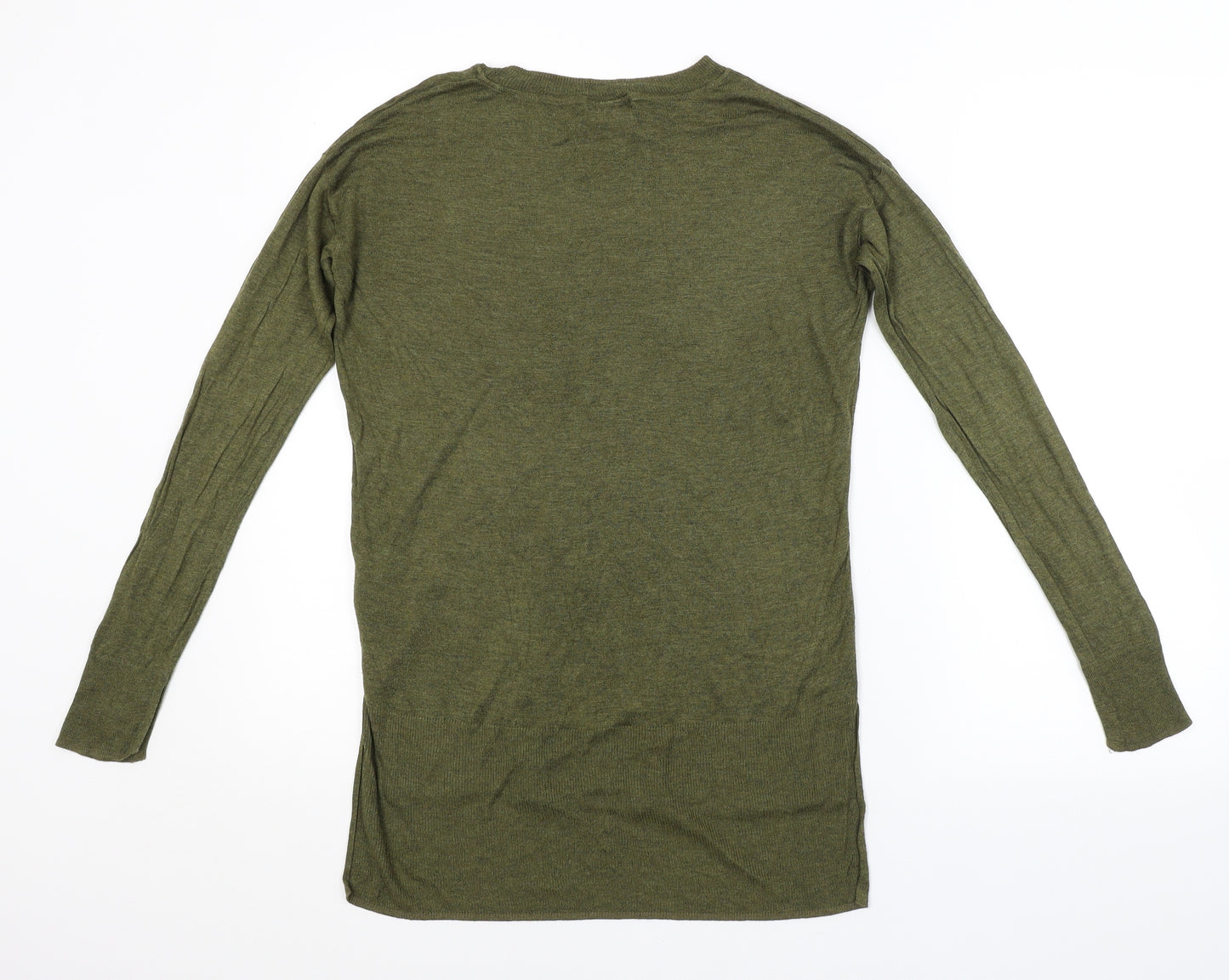 H&M Womens Green   Pullover Jumper Size S