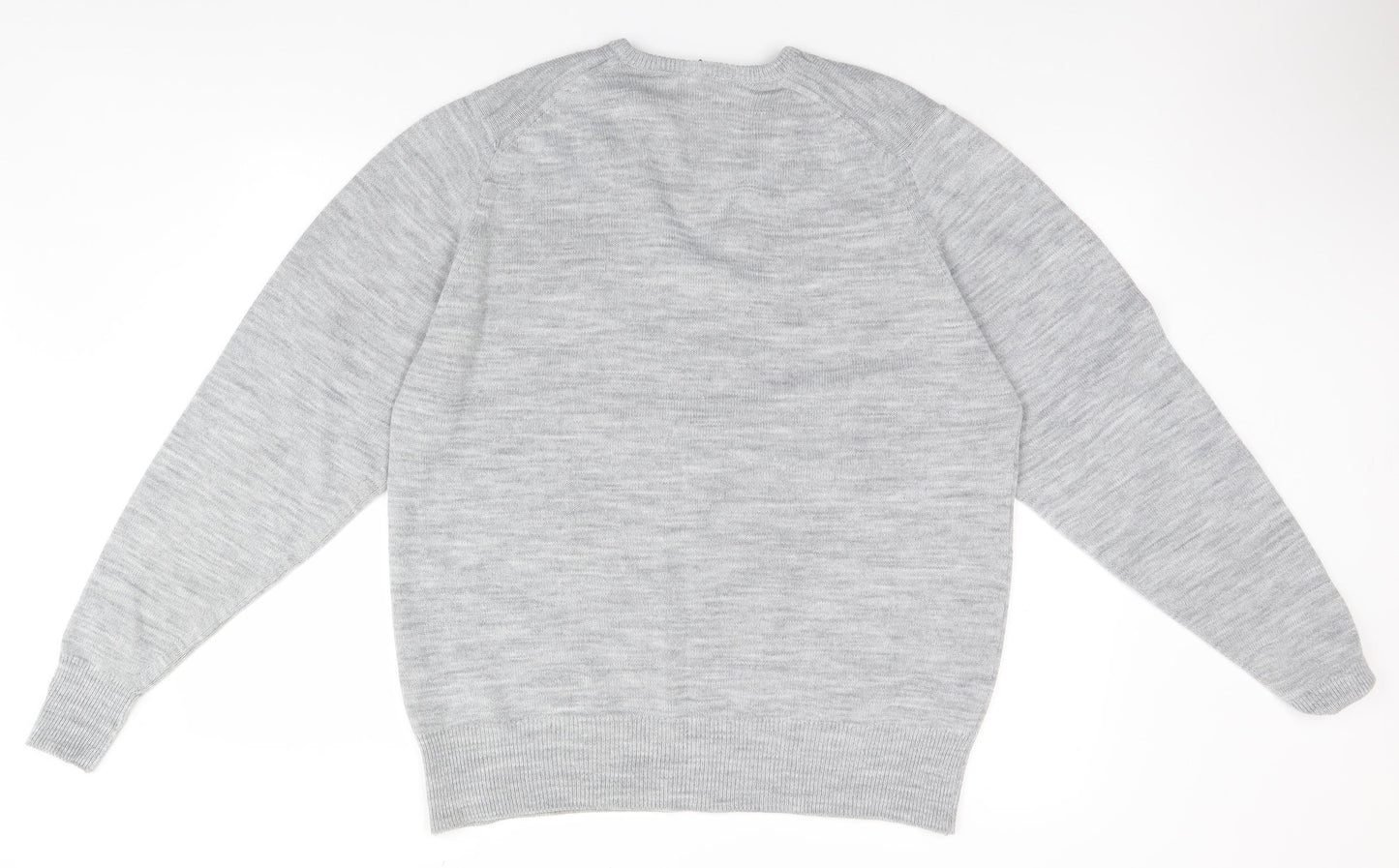 Courtelle Mens Grey   Pullover Jumper   - Project Oasis